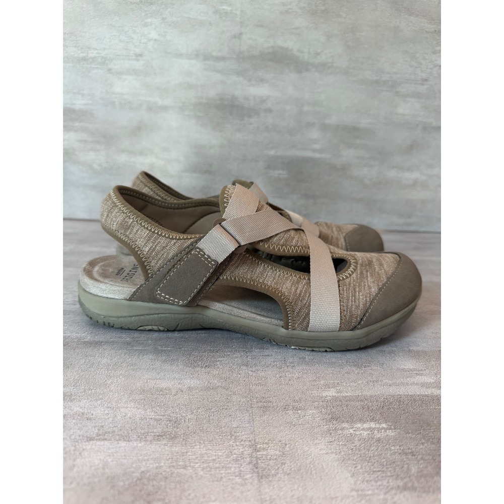 Earth Origins Stacy‎ Brown Comfort Sandal Strap Casual Womens Size 10M